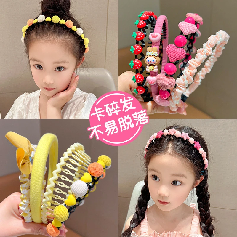 女童儿童碎发发箍可爱宝宝发饰不伤发公主网红小女童女孩大气发饰