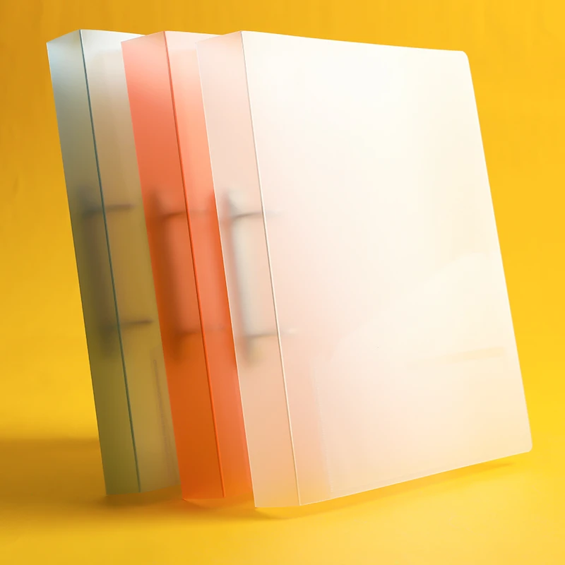 4218-2 咔巴熊活页打孔夹A4 KBX-5330（颜色随发）