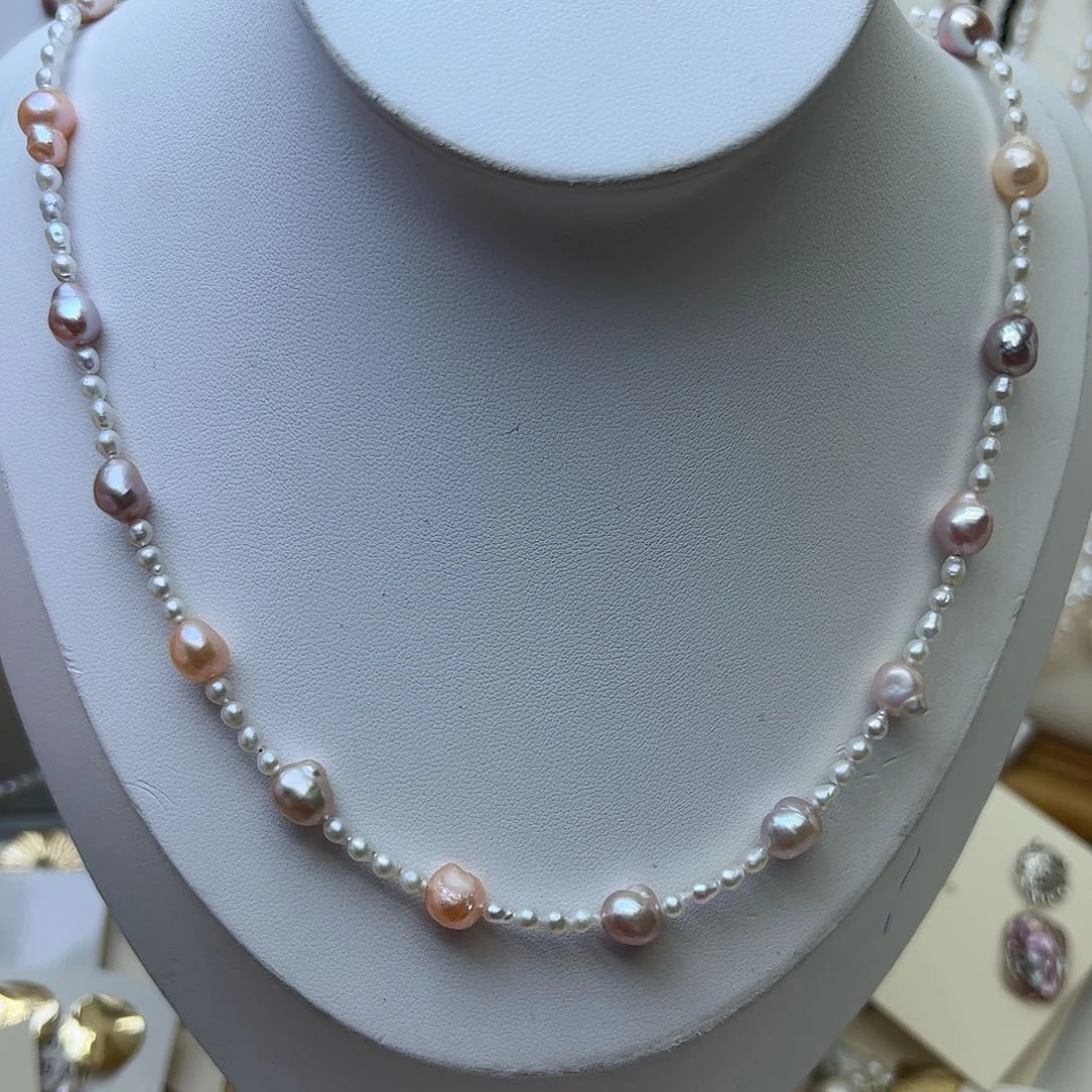 淡水珍珠颈饰未镶嵌