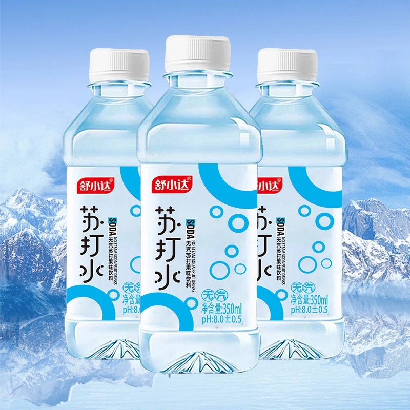舒小达苏打水多口味无气弱碱0糖果味苏打水多种口味无糖清爽350ml