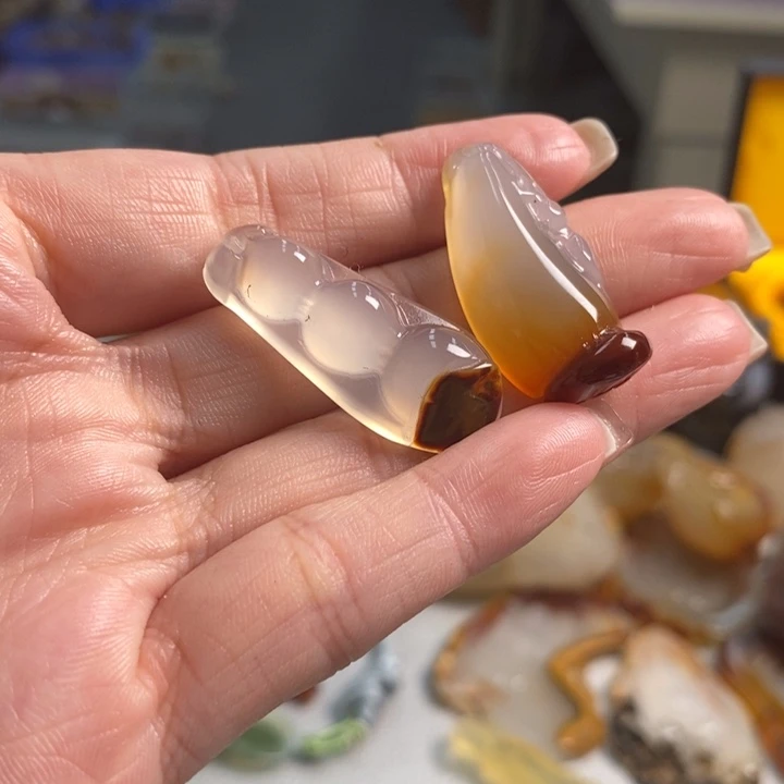 玛瑙/玉髓吊坠(不含链)未镶嵌