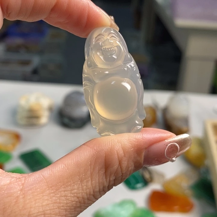 玛瑙/玉髓吊坠(不含链)未镶嵌