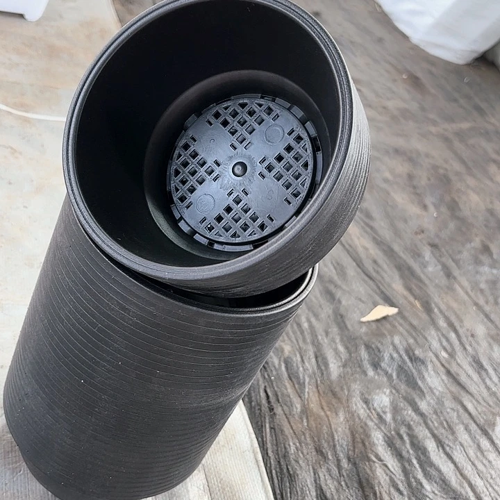 15公分黑色韩盆30个