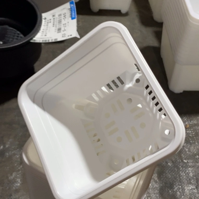 【闪购商品】新款120白方盆12个