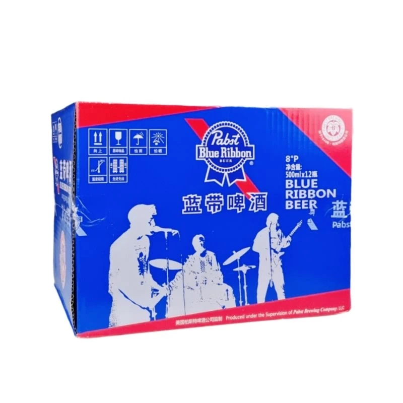 蓝带拉环500ML*12瓶原麦汁8°