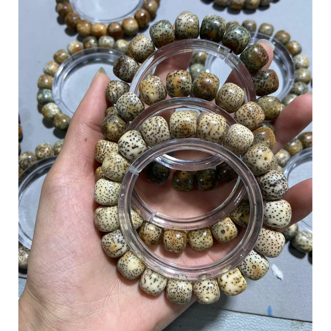 Y677星月菩提原生态火烧云12×11单圈手串（多样性发货发其一）