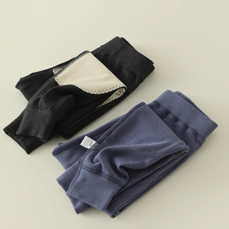 【加厚护膝】儿童冬季加厚护膝中大童保暖长裤    722