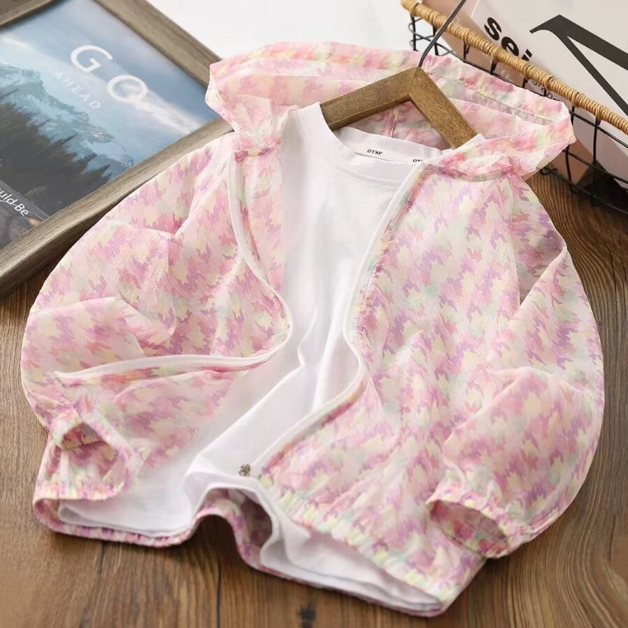 夏季儿童满印中大童防晒服外套    28850