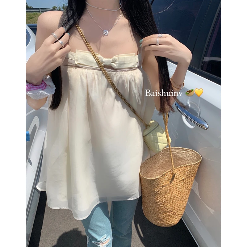 白水女【公主茶话会】蓬蓬背心吊带 B30517220