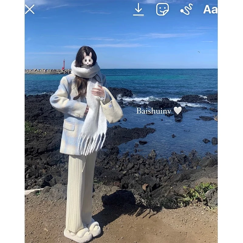 白水女【冬季清仓款】乖乖奶糕裤~百搭款!!可以穿N久~B3101539