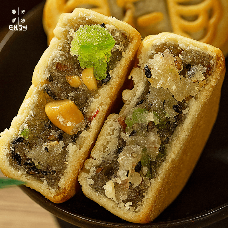 伍仁味 大月饼 中秋糕点甜点零食