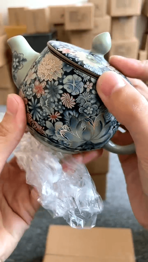 【闪购商品】陶瓷功夫茶具主人杯