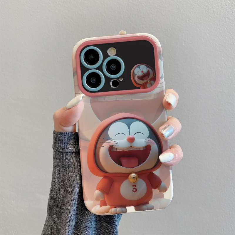 开心哆啦全包防摔硅胶手机壳（苹果/华为/OPPO/VIVO/小米）iPhone15