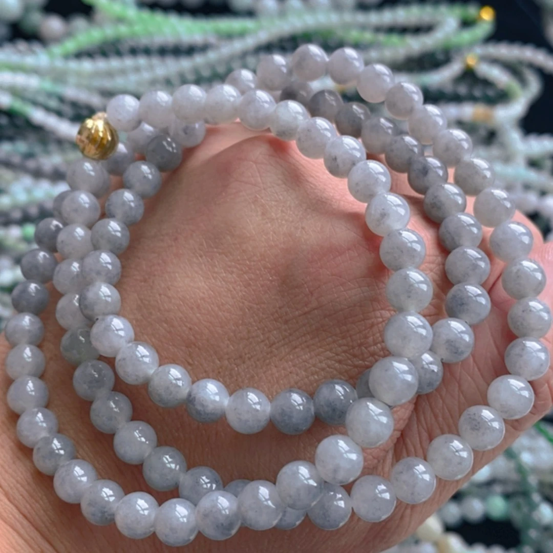 【闪购商品】翡翠手链未镶嵌心**光