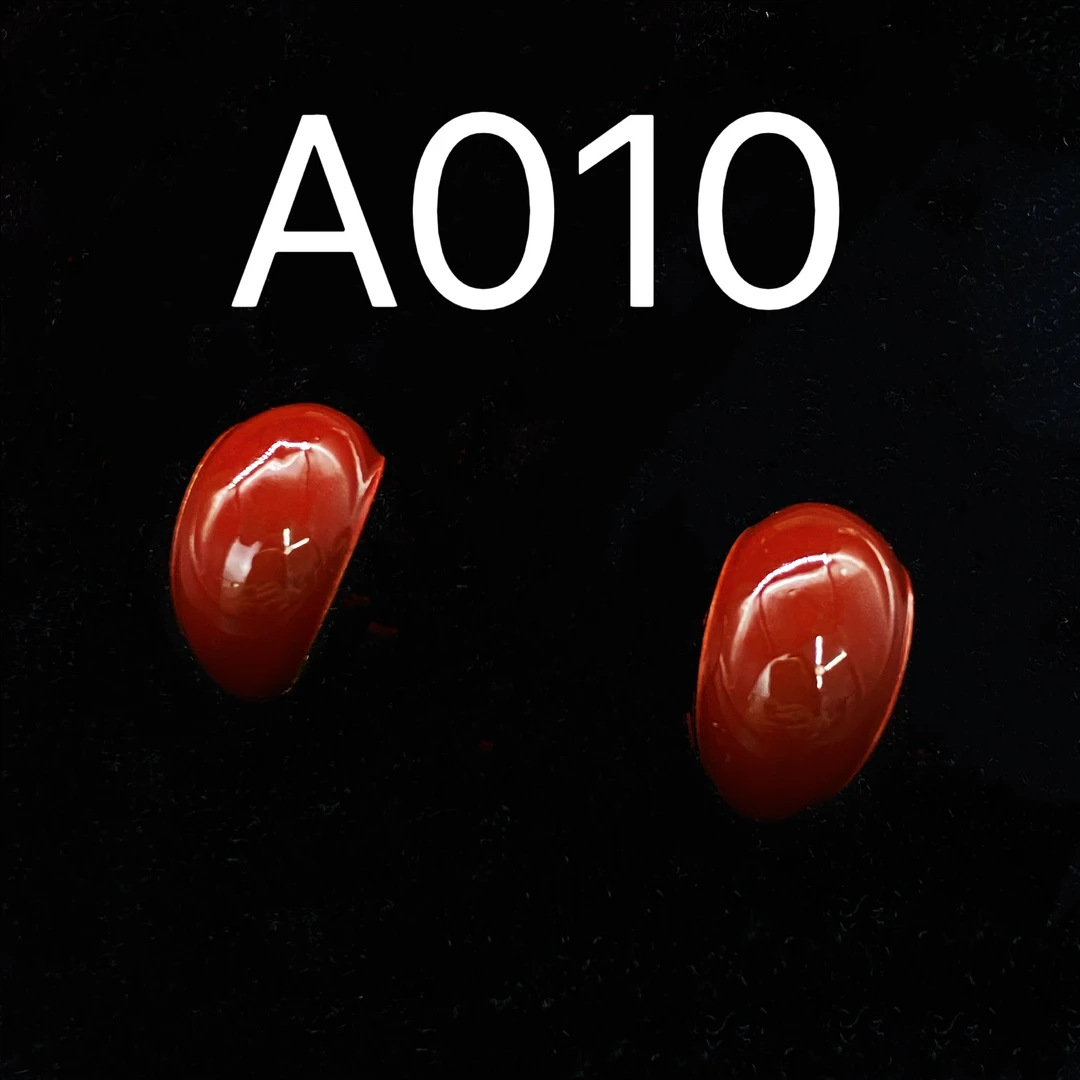 铜合金耳饰 铜合金耳饰 A010耳环中国红时尚气质小众复古节日限定