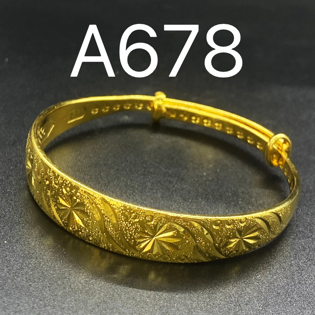 铜合金手镯 铜合金手镯 A678手镯时尚百搭复古秋冬贵气