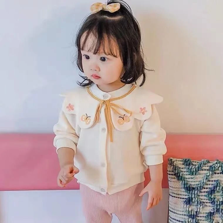 （M02)婴儿外套女春秋洋气女宝宝秋装新生儿衣服秋季公主风上衣