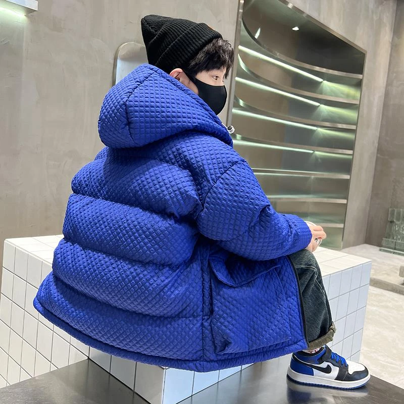 巴ʚ拉巴ʚ拉2024新款男童羽绒棉服冬季连帽羽绒服大儿童免洗外套秋