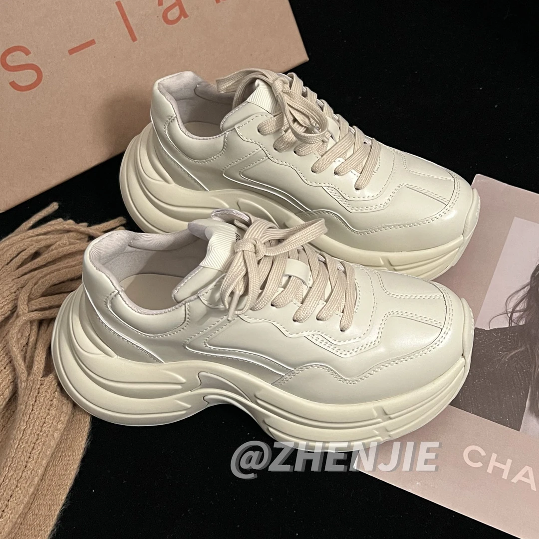 「现货」轻复古摩登时尚风老爹鞋女秋款百搭舒适运动休闲慢跑鞋潮