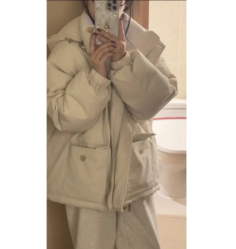 ｛仅48小时退换｝在韩上新——【冷冬伴侣】韩代东大门保暖鹅绒服