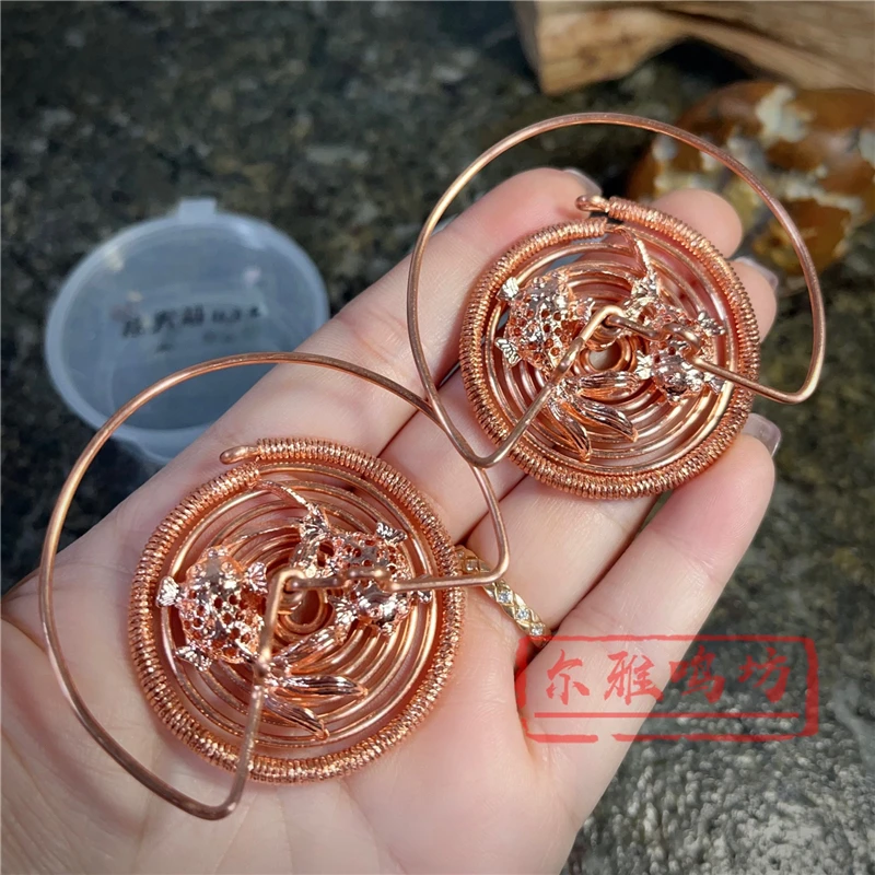 1.5粗双鱼款满天星缠丝60罐磷铜徐大船手工胆簧蝈蝈叫簧蝈蝈鸣虫