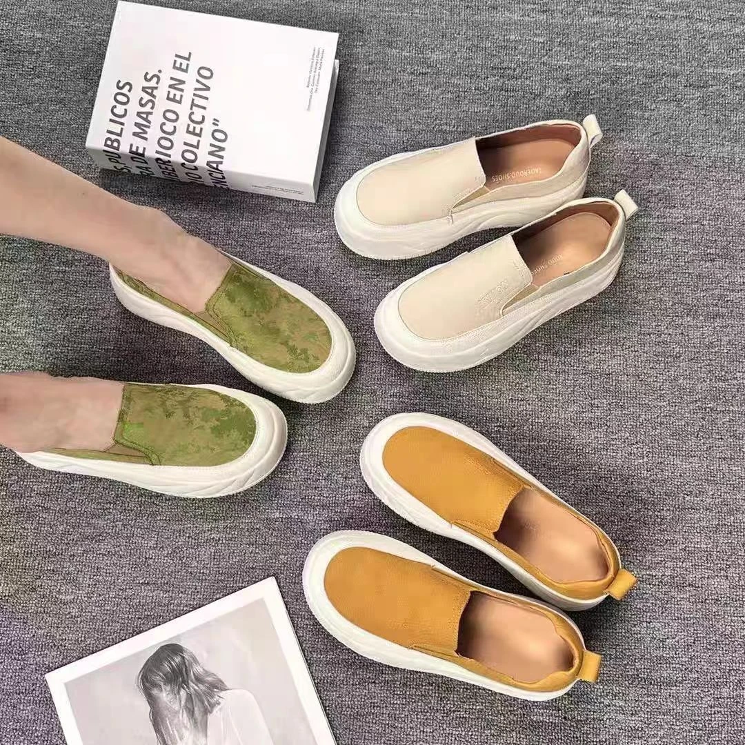 新中式国风透气松糕厚底休闲鞋 W66 Y D1 检