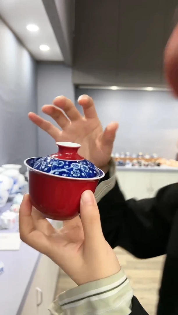 【闪购商品】摆件景德镇手工陶瓷杯摆件
