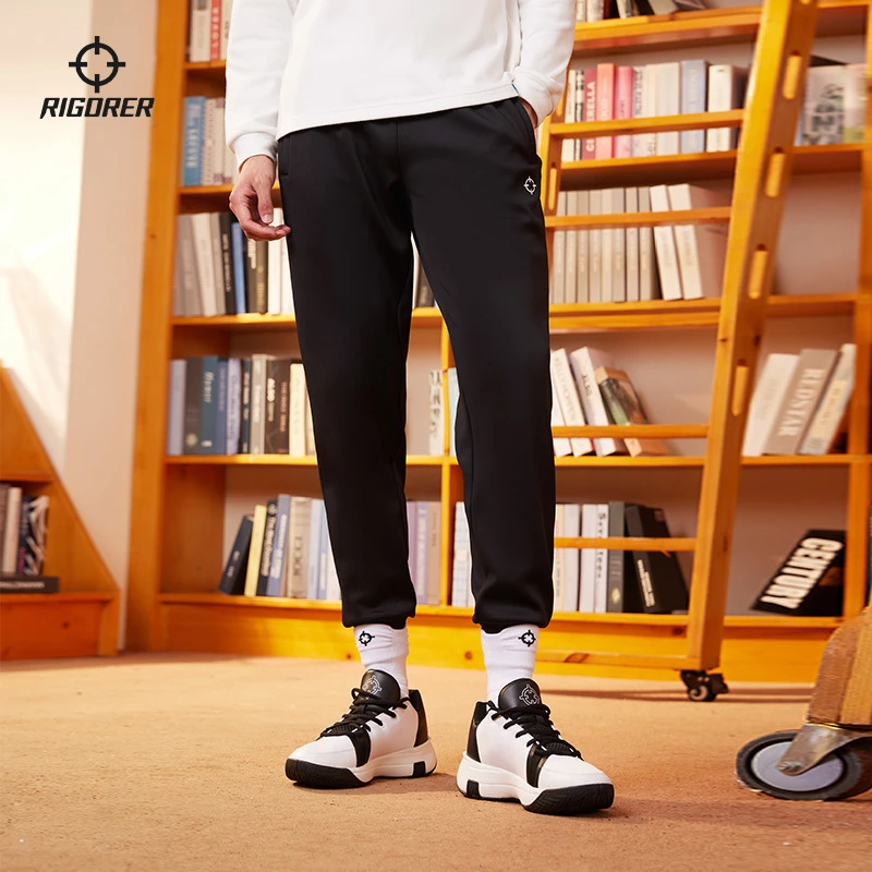 【零界】准者男士 运动休闲宽松加绒束脚针织长裤 Z122411605