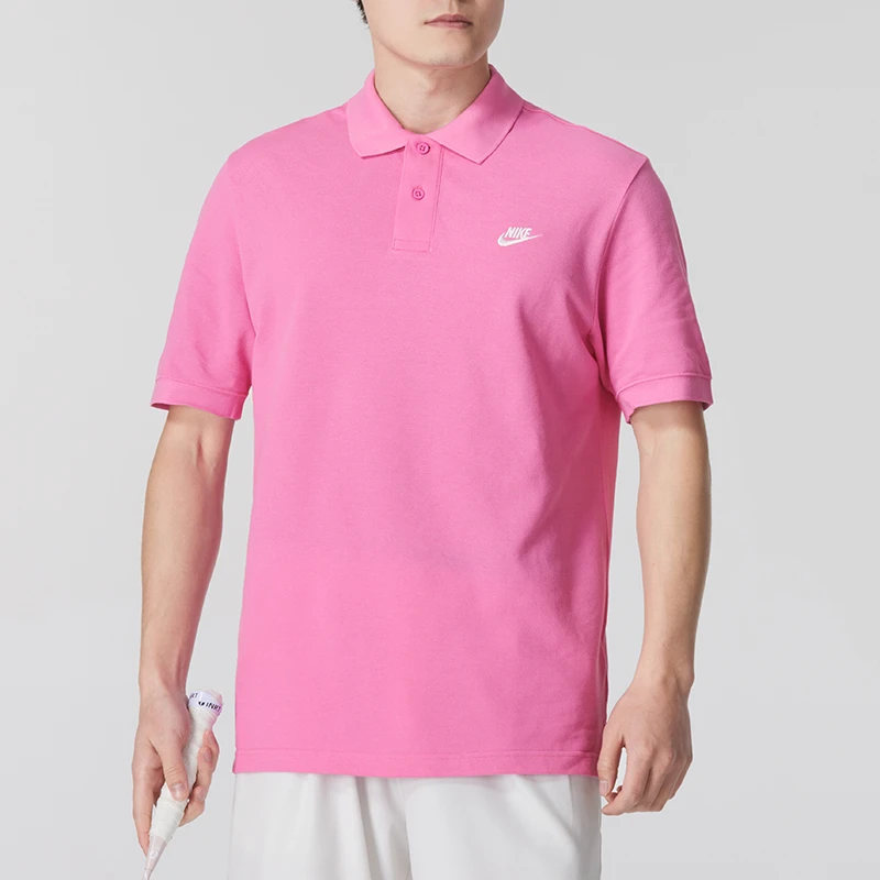 Nike耐克男士翻领POLO衫新款运动休闲短袖刺绣轻薄T恤FN3895-675