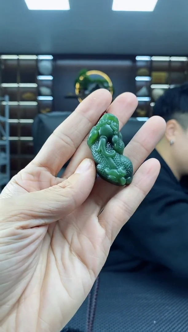 【闪购商品】和田玉颈饰未镶嵌貔貅吊坠（多样性发）