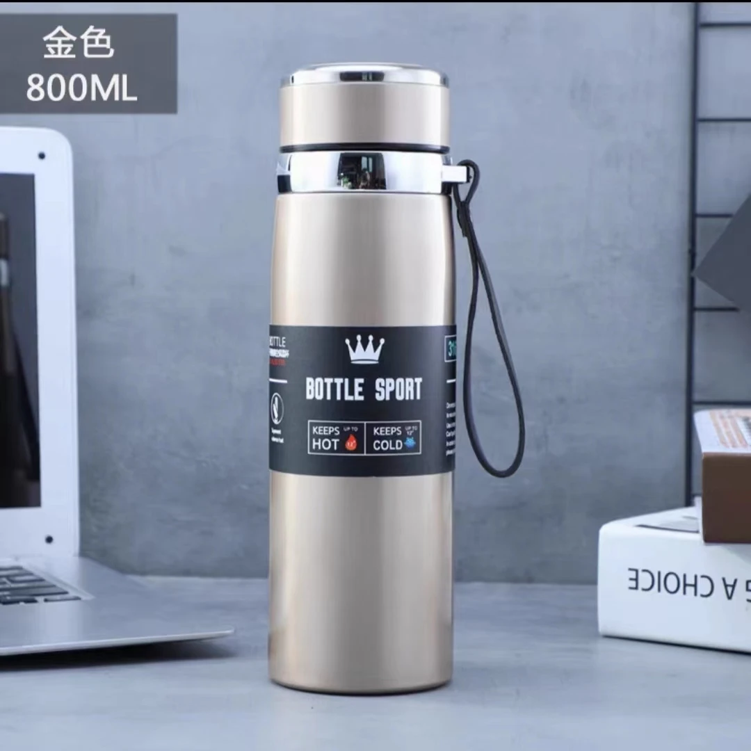 【宠粉】大容量800毫升保温杯户外车载学生旅行