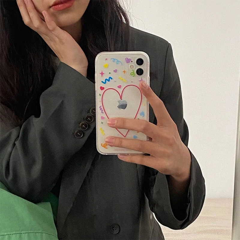 创意个性苹果15iphone14华为vivo小米oppo手机壳卡通全包荣耀软壳