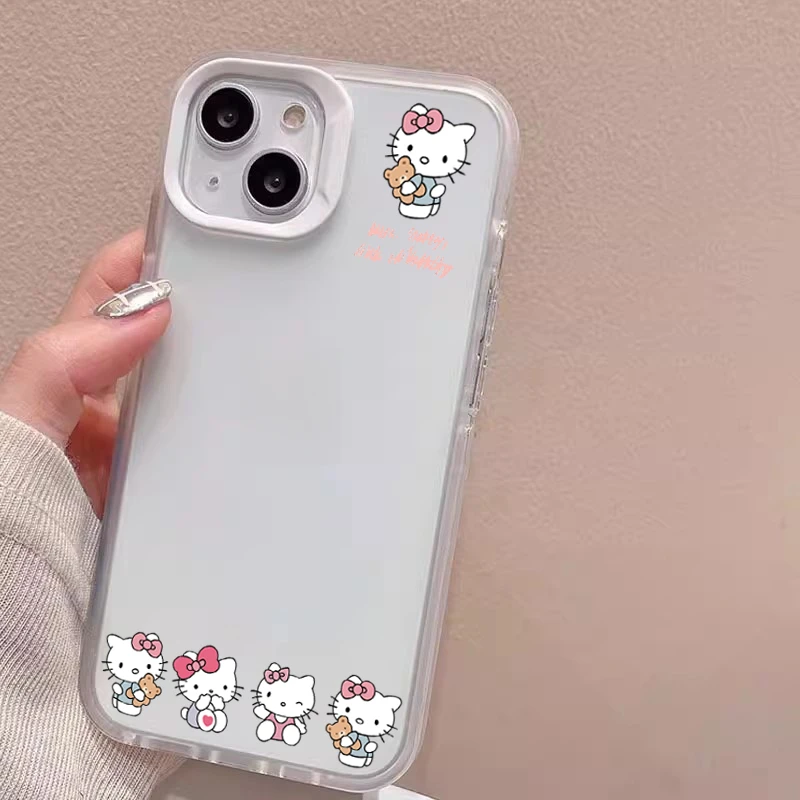 网红同款苹果华为vivo小米oppo手机壳iphone15/13/14软壳透明硅胶