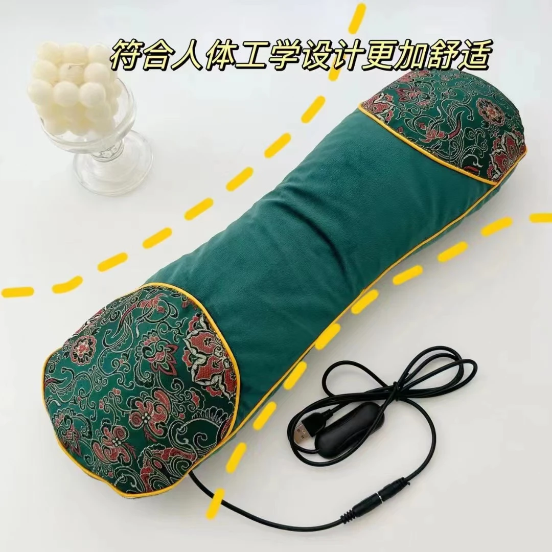 尾单加热艾草叶骨护颈助眠枕