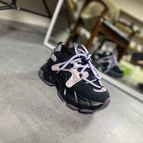 巨微1035-6春季新款潮鞋厚底增高女款潮流时尚百搭低帮老爹鞋