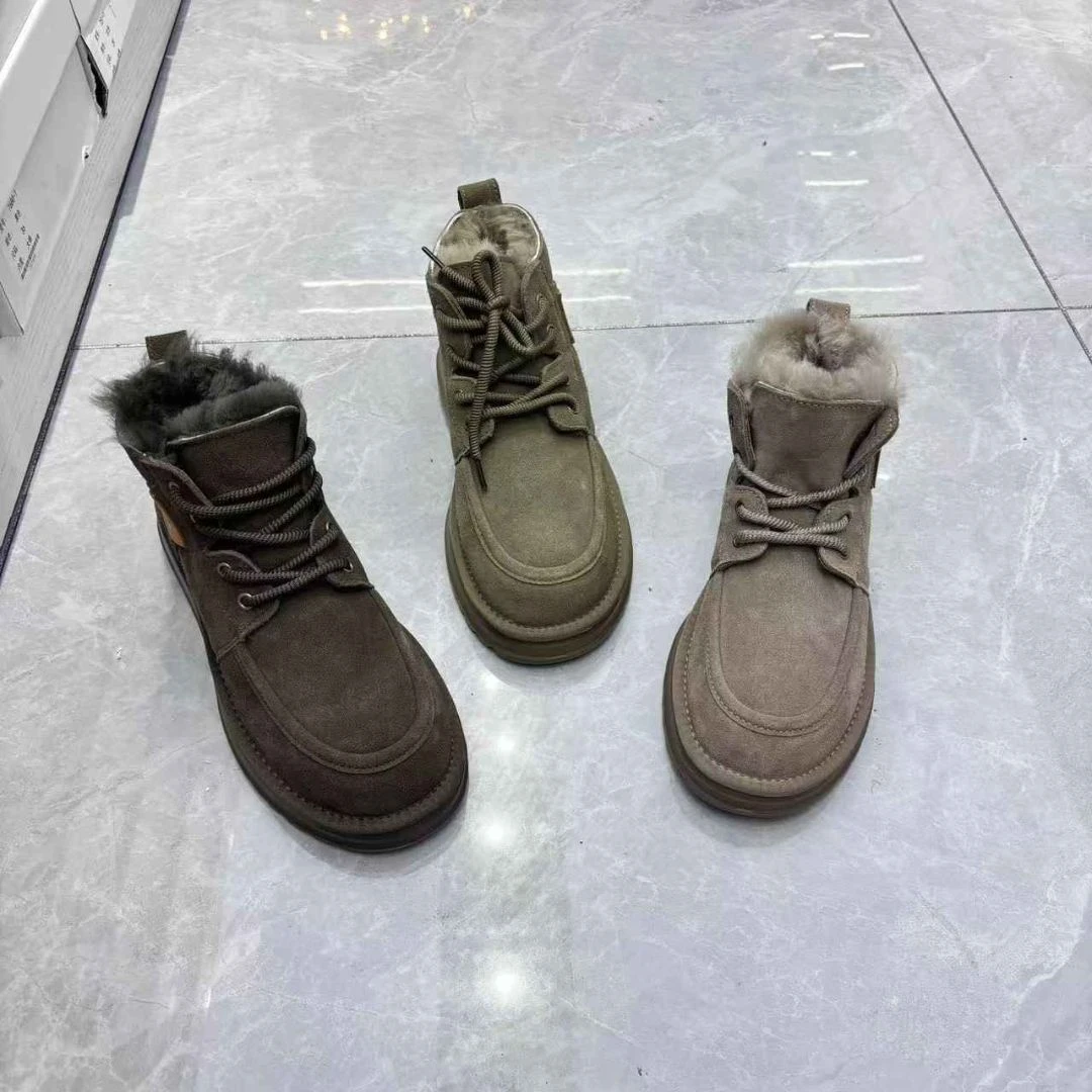 8766冬季雪地靴大棉男款时尚百搭保暖加厚舒适