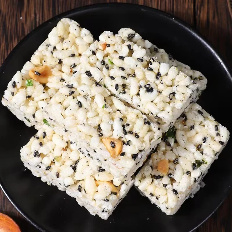 潮汕特产客家米花酥米程 米橙 米花糖炒米糖香脆糕点年货独立包装