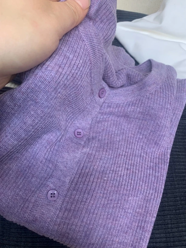 丫丫家 新款花纱丁香紫