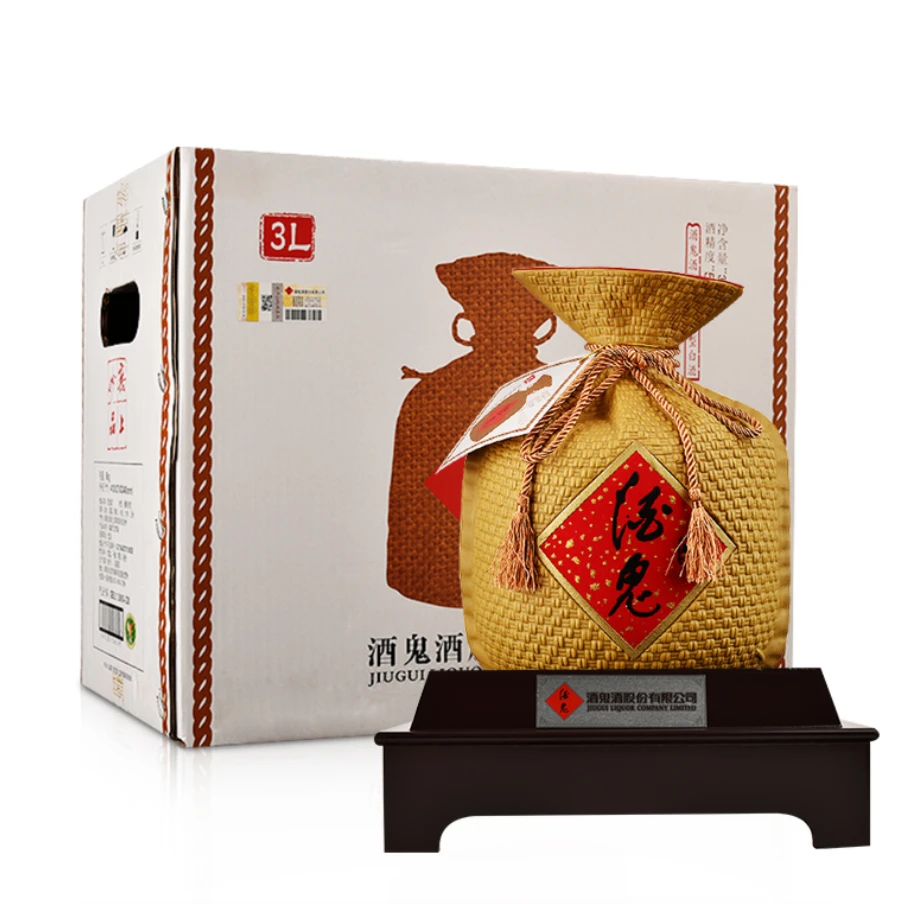酒鬼精品酒鬼酒 馥郁香型 白酒52度3L