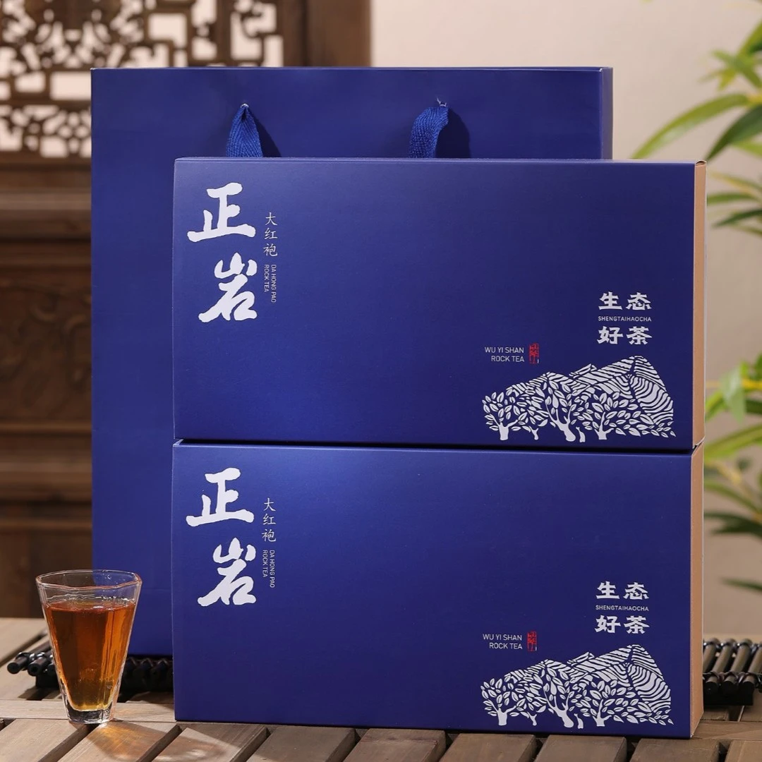 【正岩大红袍】武夷山大红袍茶叶-手工正岩大红袍—乌龙茶茶叶