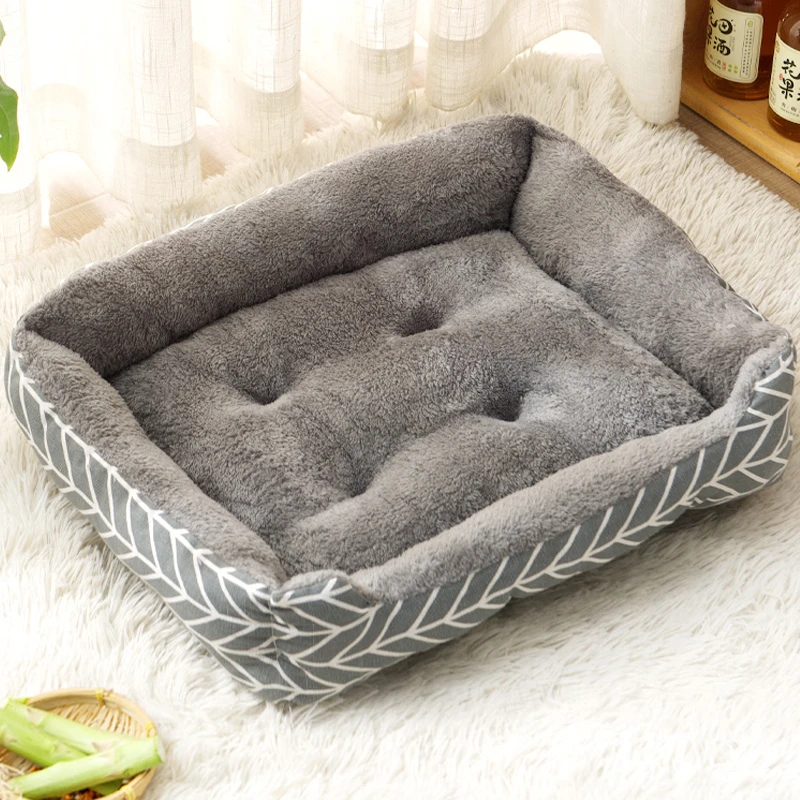 狗窝冬季猫窝四季通用泰迪小中型犬狗垫子冬天保暖狗狗用品宠物床