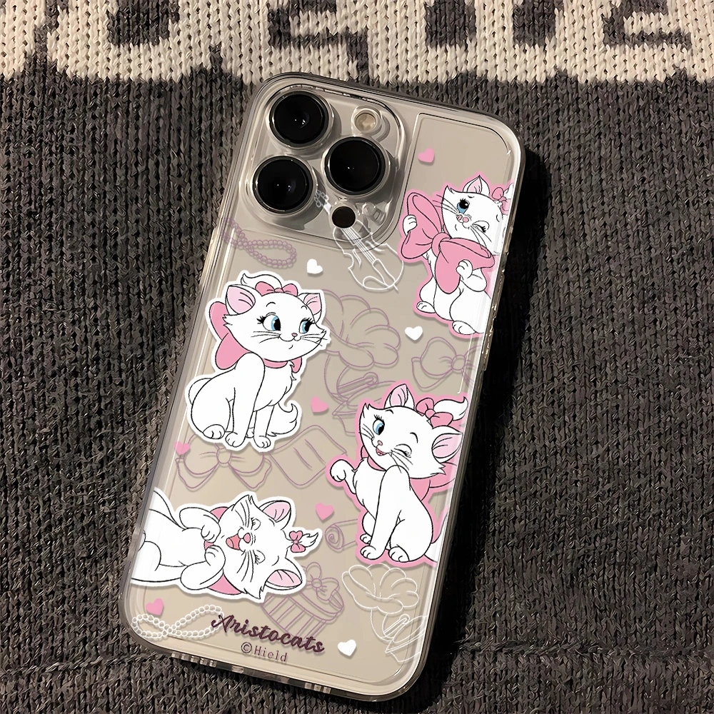 玛丽猫苹果oppo小米vivo华为iPhone15手机壳14pm太空13软12/11/xs