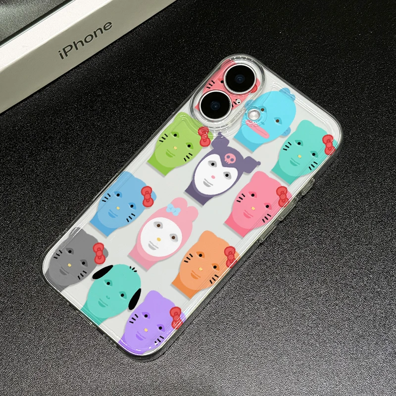 抽象三丽鸥适用苹果iPhone15/16promax华为手机壳13/12/14太空11