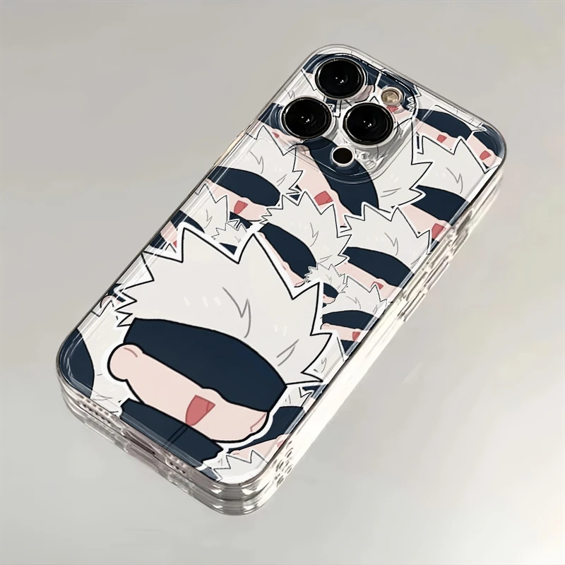 五条悟大头贴适用苹果iPhone15/16promax华为手机壳13/12/14太空