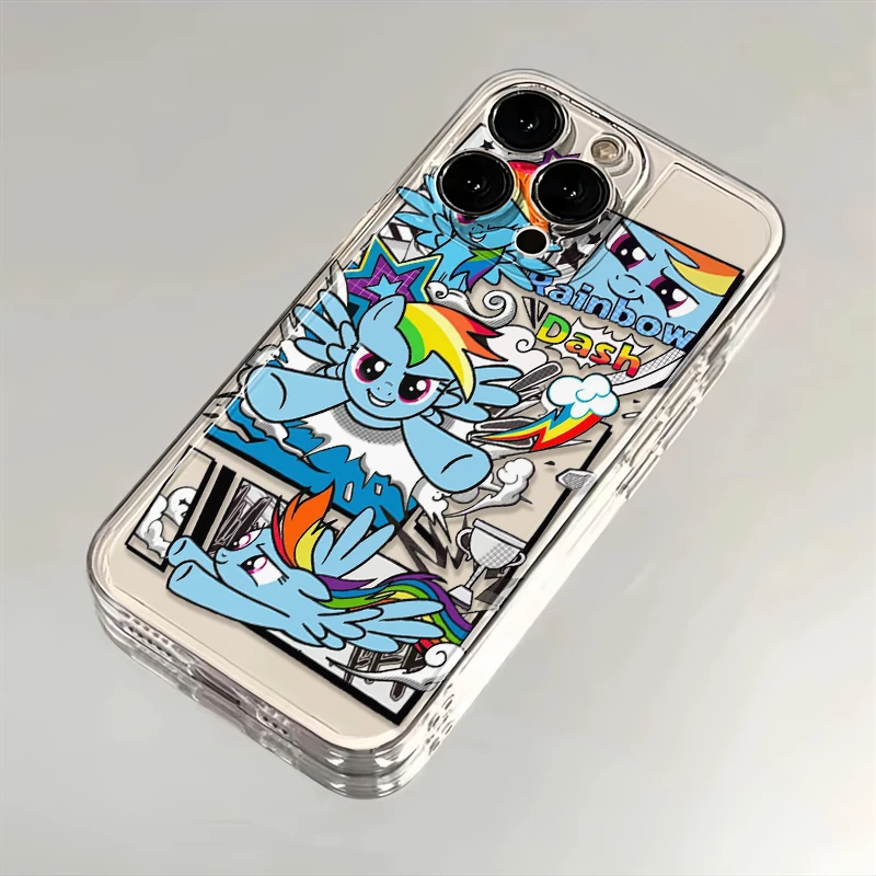 小马宝莉云宝苹果华为iPhone15/14promax/13/12/11手机壳xs太空壳