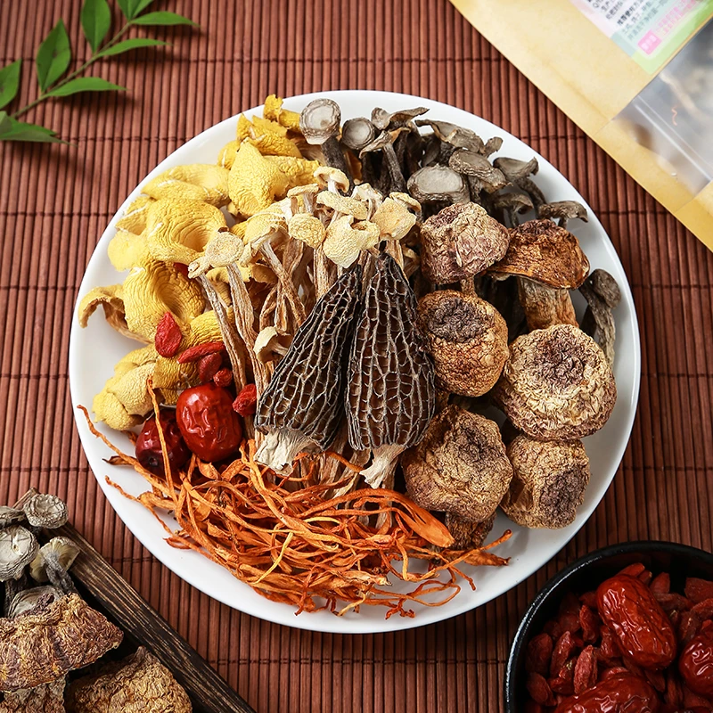 云南松茸菌羊肚菌汤包 70g/袋   羊肚菌菌菇多种菌菇组合清香型