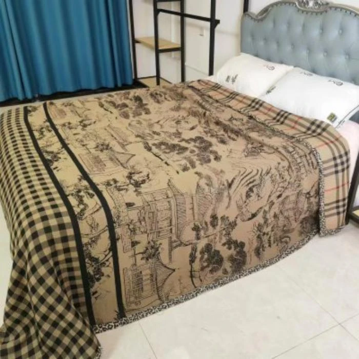 【Y亭台楼阁】230*250CM可铺可盖多层亲肤通用床盖