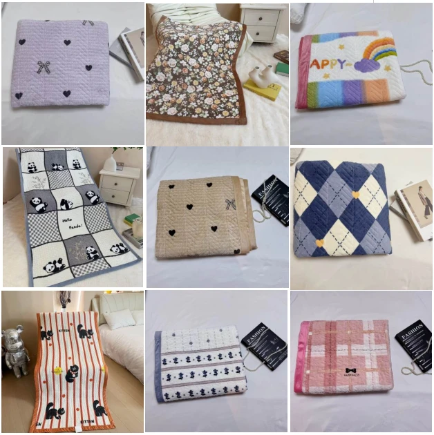 【S随机绒沙发巾】 90*200cm亲肤多功能加厚牛奶绒颜色不挑沙发巾