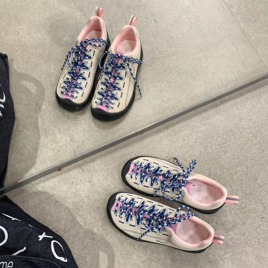 【苏茵茵sheii】山系女孩~户外徒步厚底休闲运动跑步鞋E4318001