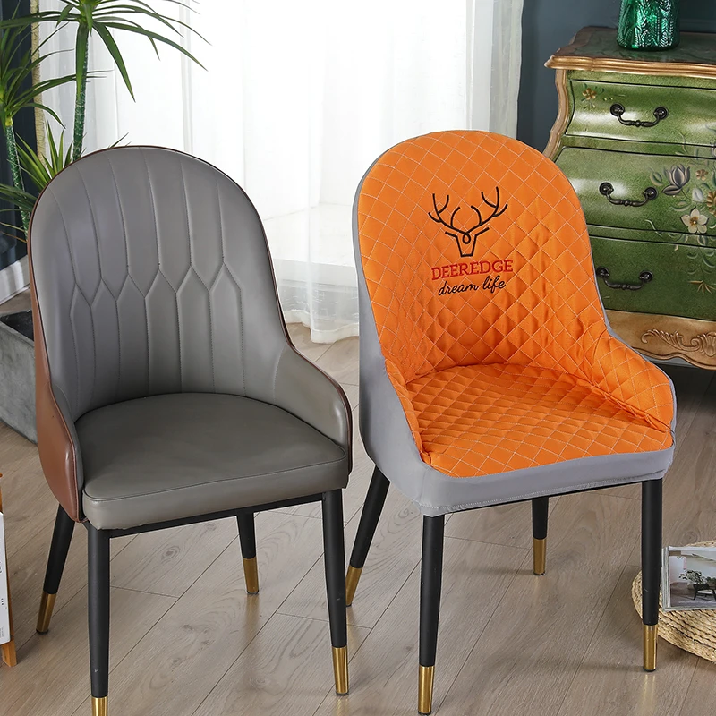 新款扶手弧形椅子套罩全包防滑大闪电椅套坐垫家用四季通用餐椅套